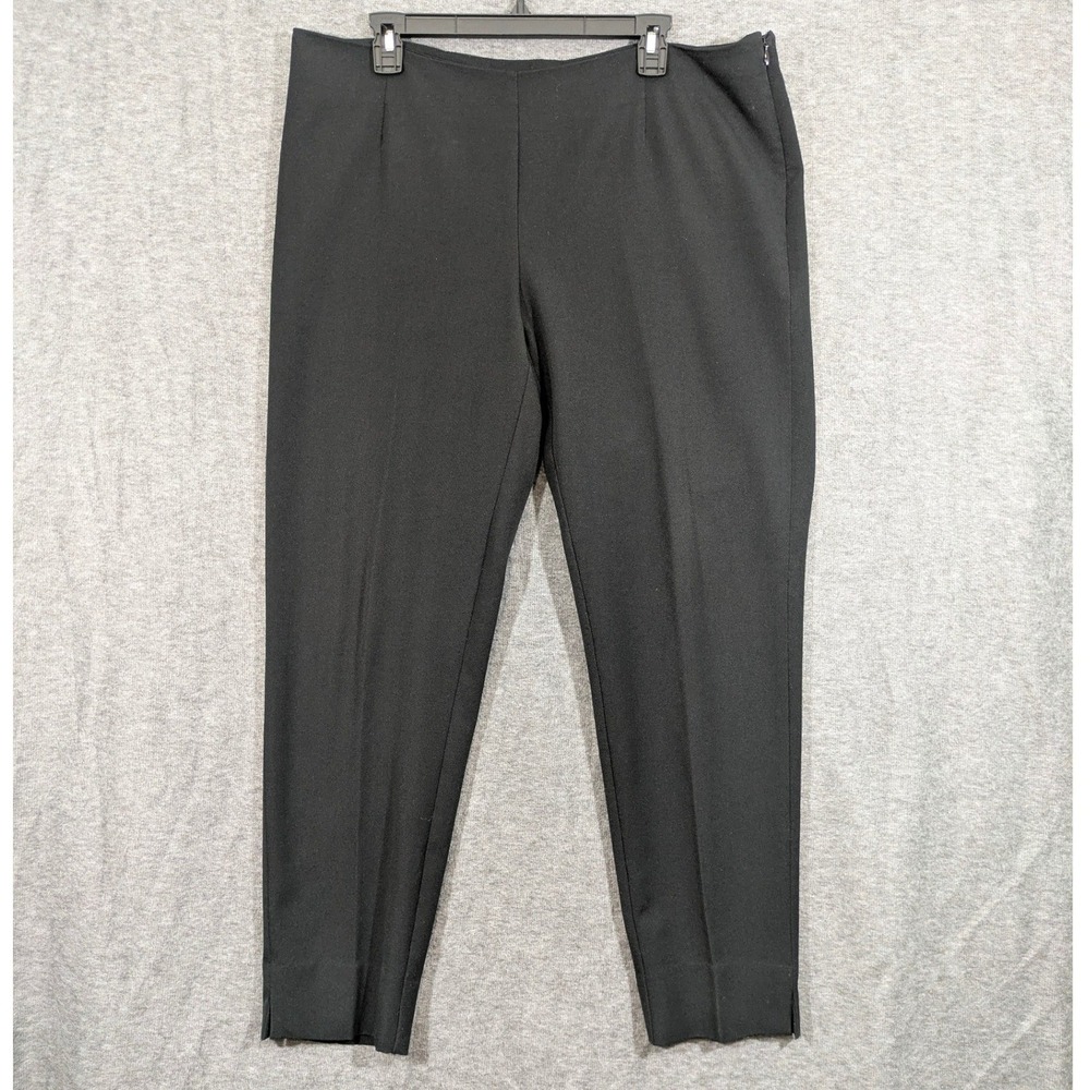 Little Black‎ Pant by Measure & Made with Fitlogic Womens Black Pant SIZE 14.1